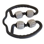 4-Wheel U-Shaped EVA Unisex Massage Roller for Arm Leg Neck & Muscle Tissue-Summer Fitness Gym Yoga Pilates 3
