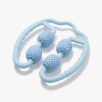 4-Wheel U-Shaped EVA Unisex Massage Roller for Arm Leg Neck & Muscle Tissue-Summer Fitness Gym Yoga Pilates 5