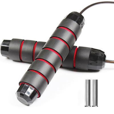 Ball Bearing Jump Rope with Adjustable Length for High Intensity Gym Workout Fitness Training and Fat Burning