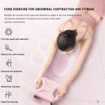 BunnyHi JFB003 Home Fitness Equipment Core Training Abdominal Muscle Wheel Ab Exercise 4 Wheels Plate Slide Disc 1