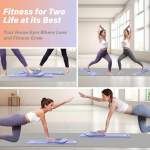BunnyHi JFB005 Multi-Purpose Yoga Board Gym Split Type Pilates Reformer Board Set With Pilates Equipment Ab Exercise Abs Roller 5