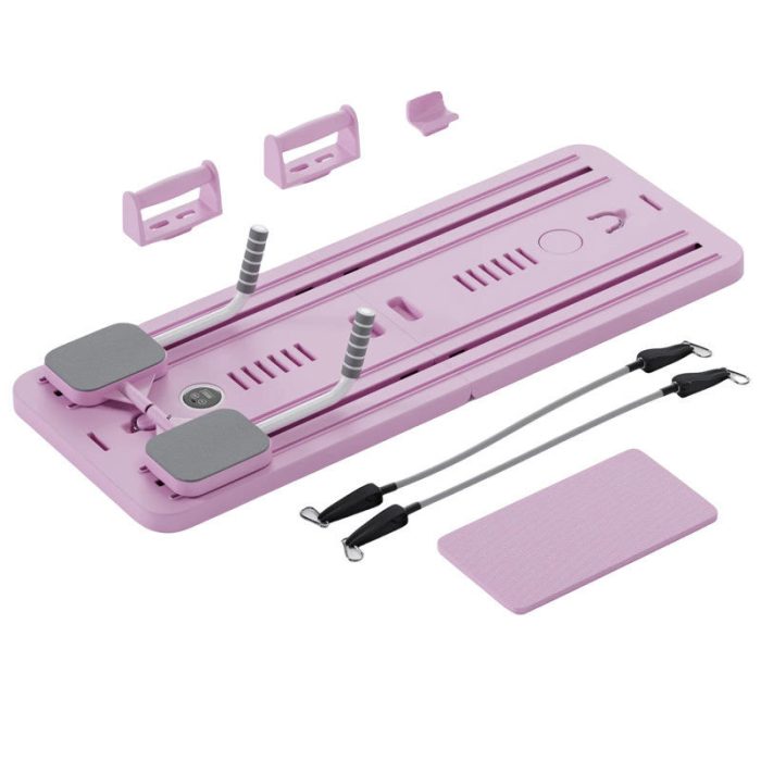 BunnyHi JFB012 Factory Price Multi-function 6 in 1 Pilates Board Push-up Belly Roll Training Board Ab Wheel Roller for Home 4