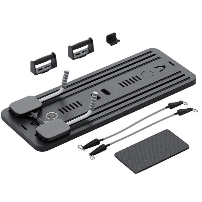 BunnyHi JFB012 Factory Price Multi-function 6 in 1 Pilates Board Push-up Belly Roll Training Board Ab Wheel Roller for Home 5