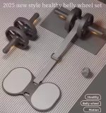 BunnyHi JFL005 Multifunctional Abdominal Wheel Abdominal Core Exercise Abdominal Wheel Gym Home Fitness Ab Wheel Roller 3