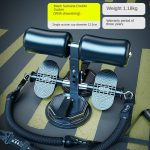 BunnyHi JFQ001 Sit up Abdominal Trainer Bars Floor Training Equipment Hamstring Curl Strap Abs Master Suction Cup 5