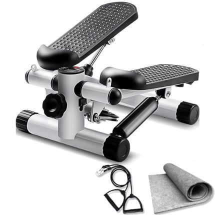 BunnyHi TBJ001 Steppers for Exercise Adjustable Resistance Stair Steppers With Arm Training Bands Portable  Exercise Equipment
