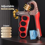 BunnyHi WLQ011 5-100kg Multi-functional Counting Grip Strength Device with Counter Gripper Strengthener Hand Finger Exerciser