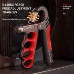 BunnyHi WLQ011 5-100kg Multi-functional Counting Grip Strength Device with Counter Gripper Strengthener Hand Finger Exerciser 2