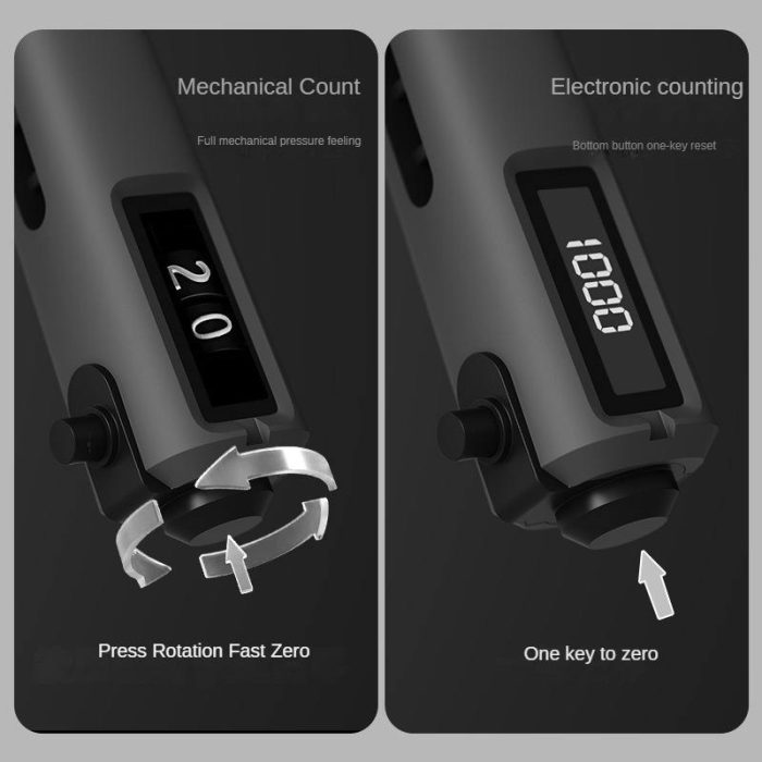 BunnyHi WLQ012 Smart Counting Automatic Fitness Trainer Men's Women's Adjustable Grip Strength Exerciser for Body Arms Hand Grip 3