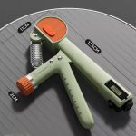 BunnyHi WLQ012 Smart Counting Automatic Fitness Trainer Men's Women's Adjustable Grip Strength Exerciser for Body Arms Hand Grip 5