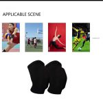 Custom Sports Knee Pads & Braces with Spandex/Nylon Material Drawstring Closure S-XL Size for Volleyball Protection 4