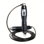 Detachable PVC & Steel Fat Burning Jump Rope with Wire Rope Weight Special for Fitness Training