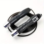 Detachable PVC & Steel Fat Burning Jump Rope with Wire Rope Weight Special for Fitness Training 1