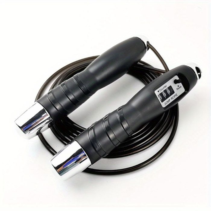 Detachable PVC & Steel Fat Burning Jump Rope with Wire Rope Weight Special for Fitness Training 1