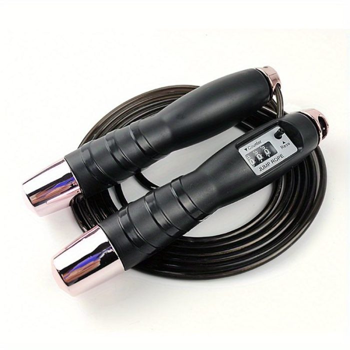 Detachable PVC & Steel Fat Burning Jump Rope with Wire Rope Weight Special for Fitness Training 3