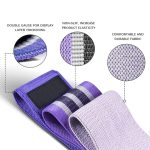 Fitness Strength Training Adjustable Resistance Bands for Legs Butt Yoga Pilates-Durable Eco-friendly Polyester Cotton & Latex 1
