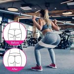 Fitness Strength Training Adjustable Resistance Bands for Legs Butt Yoga Pilates-Durable Eco-friendly Polyester Cotton & Latex 5