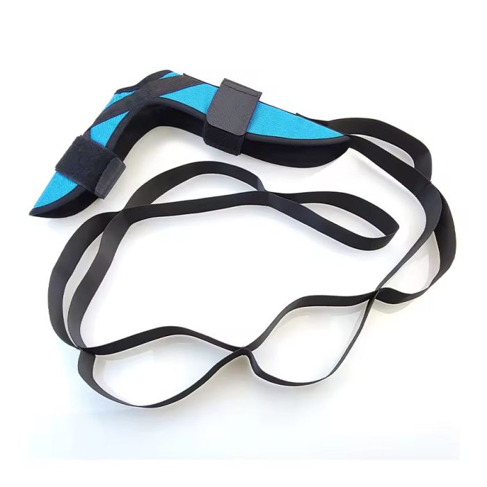 Foot Leg Ankle Stretching Strap Yoga Exercise Band Eco-Friendly Durable Non-Slip Comfortable Polyester Fabric Muscle Relaxation 2