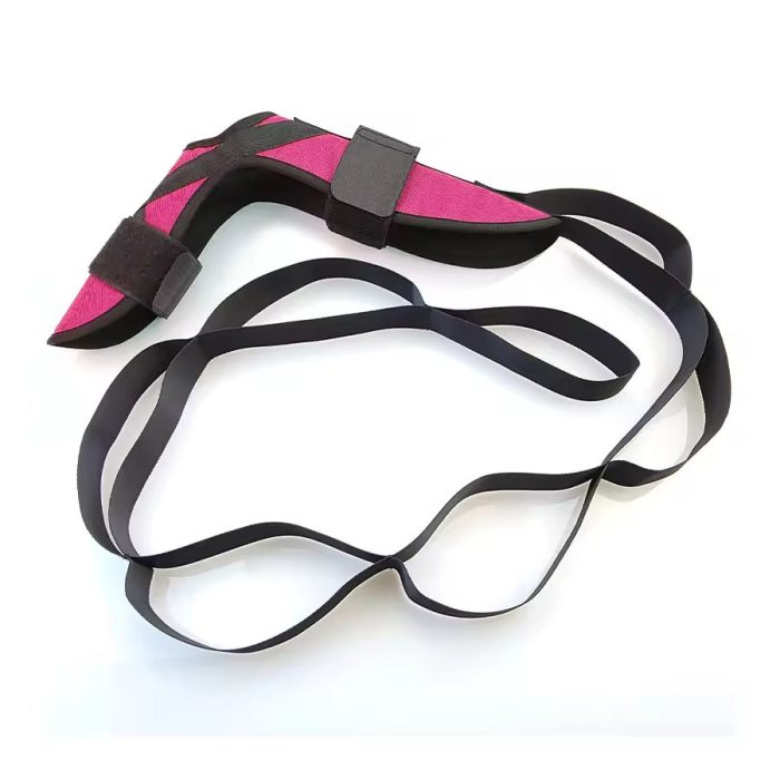 Foot Leg Ankle Stretching Strap Yoga Exercise Band Eco-Friendly Durable Non-Slip Comfortable Polyester Fabric Muscle Relaxation 4