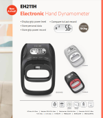 Hand Power Measuring Finger Exercising 180kg Grip Strengthener Wrist Power Exerciser Hand Trainer Digital Hand Grip Dynamometer 1
