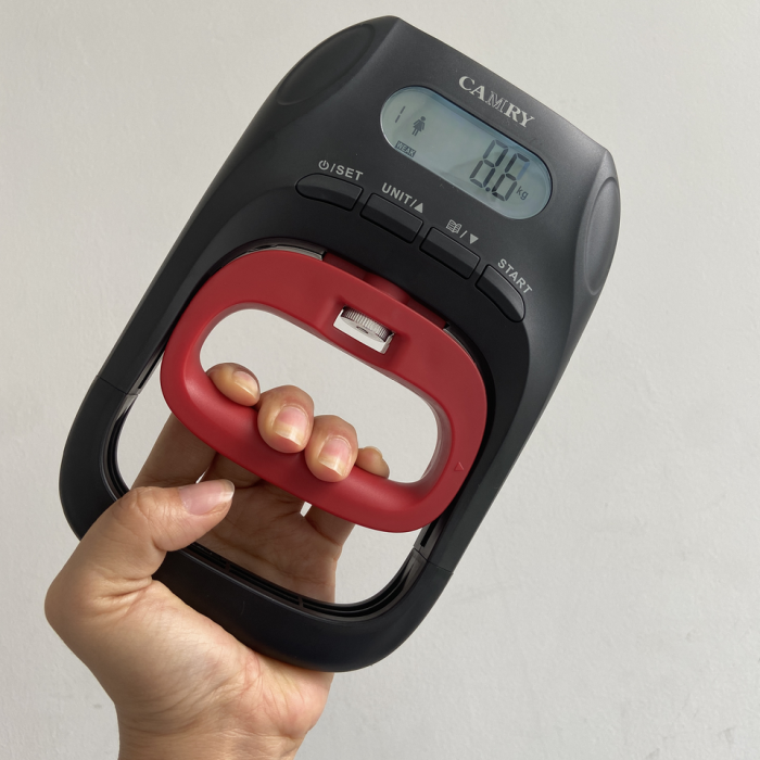 Hand Power Measuring Finger Exercising 180kg Grip Strengthener Wrist Power Exerciser Hand Trainer Digital Hand Grip Dynamometer 3