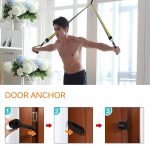 Heavy Duty Adjustable Home Exercise Gym Fitness Workout Elastic Latex Resistance Bands Tube for Whole-body Exercise 1