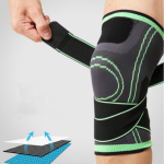 High Performance Advanced Fitness Knee Pads Non Slip Breathable Adjustable Sports Gear Warm