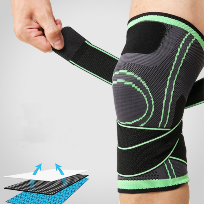 High Performance Advanced Fitness Knee Pads Non Slip Breathable Adjustable Sports Gear Warm