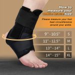 Men Women Lace up Stabilizer Sprained Volleyball Ankle Braces 4