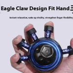 Mini ABS Five Finger Exercise Gripper Anti-Slip Waterproof Sweat Proof Stress Reducing Venous Finger Training Device Hand Grips 2