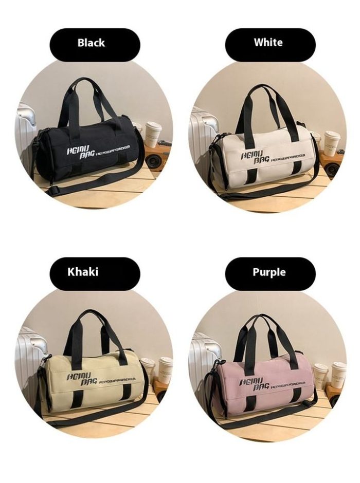 New Crossbody Travel Bag for Men Women Fashionable Commuting Sports Fitness Swimming Storage  Zipper Closure Bags 3