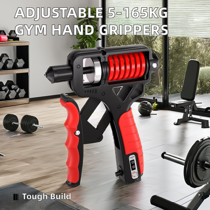 New Style Wholesale Gym Fitness Hand Grippers 5-165KG Adjustable Strength Trainer Focused on Finger Massage 2