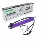 Pilates Yoga EVA Adjustable Resistance Bar Fitness Stick Trainer Elastic Rope-Multifunctional Hip Training Home Exercise 4