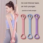 Resistance Band Arm Back Shoulder Exercise Bands Elastic Rope Stretch Fitness Band Chest Expander Yoga Gym Fitness Pulling Rope