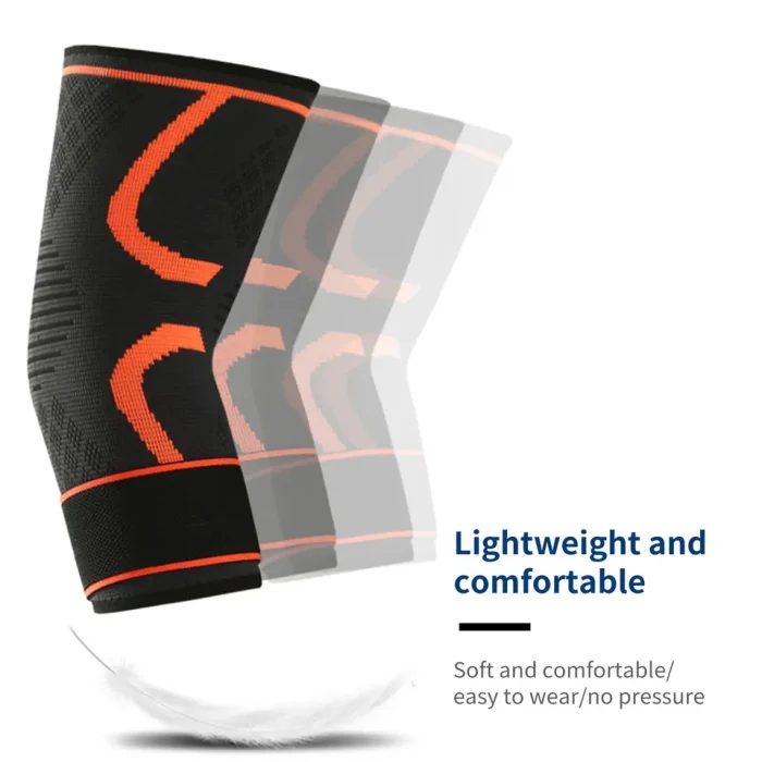 Sports Gym Nylon Breathable Elbow Brace Compression Breathable Elbow Pads for Protection 3