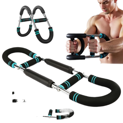Upper Body Strength Training Adjustable Chest Expander Arm Exerciser Forearm Enhanced Strengthener