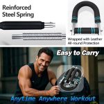Upper Body Strength Training Adjustable Chest Expander Arm Exerciser Forearm Enhanced Strengthener 1