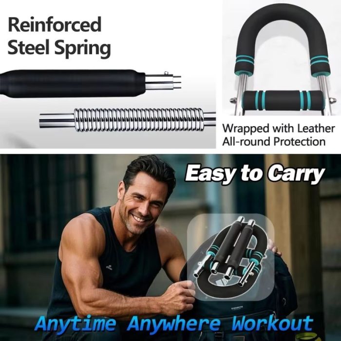 Upper Body Strength Training Adjustable Chest Expander Arm Exerciser Forearm Enhanced Strengthener 1