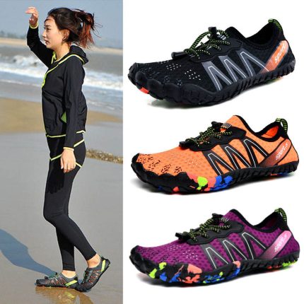 Wholesale New Outdoor Sports River Tracing Shoes Five-finger Mountaineering Hiking Swimming Wading Fishing Diving Beach Shoes