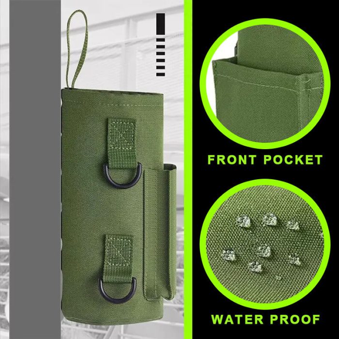 Magnetic Bag Water Bottle Holder Gym Bottle Carrier Bag With Phone Pocket Gym Accessories Organizer with Phone Bag Pouch Sleeve 2