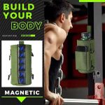 Magnetic Bag Water Bottle Holder Gym Bottle Carrier Bag With Phone Pocket Gym Accessories Organizer with Phone Bag Pouch Sleeve 3